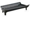 Franklin Cast Iron Fireplace Grate 1 1/2" Clearance To Floor