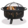 Bronze Fire Bowl W Palm Tree Design -Bbq-Grills Shop yhst 87469101818510 2155 61998066 55741.1477008436.1500.1500