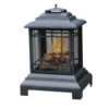 Belmont Large Black Wood Burning Firehouse -Bbq-Grills Shop yhst 87469101818510 2155 62206661 80488.1477008450.1500.1500